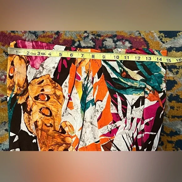 Monaco USA Strapless Colorful Wide Leg Jumpsuit - Picture 3 of 11